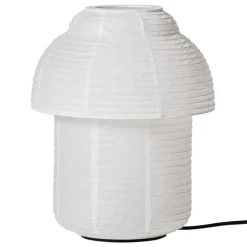 Made By Hand Papier Double table lamp, 30 cm, white