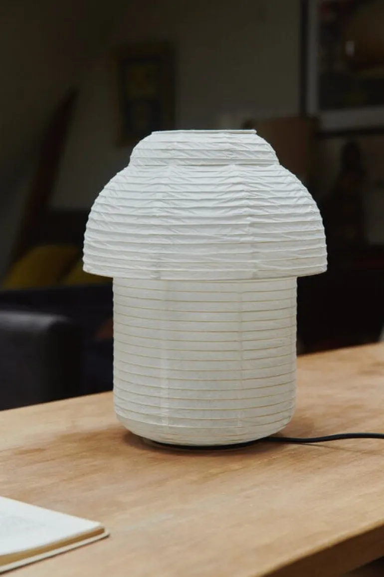 Made By Hand Papier Double table lamp, 30 cm, white