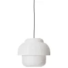 Made By Hand Papier Double pendant lamp, 40 cm, white
