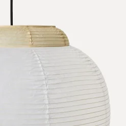 Made By Hand Papier Single pendant lamp, 52 cm, soft yellow