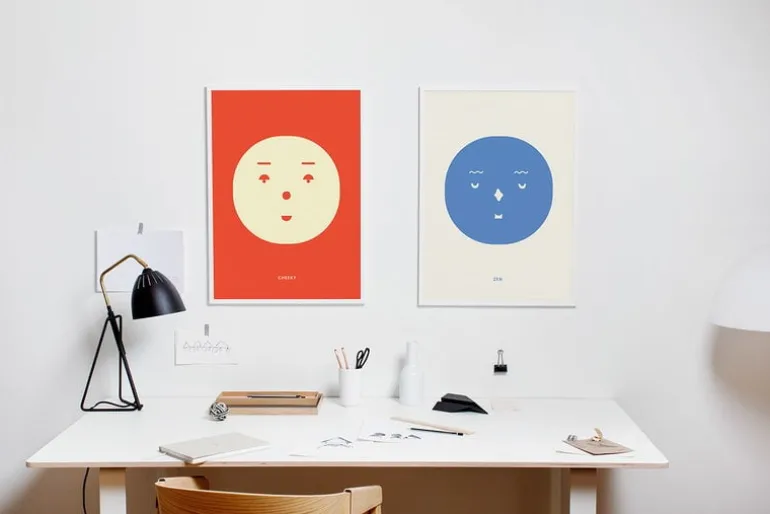 MADO Cheeky Feeling poster, 30 x 40 cm