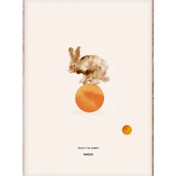 MADO Rocky the Rabbit poster 50 x 70 cm