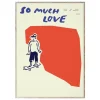 MADO So Much Love Skateboard poster, 30 x 40 cm