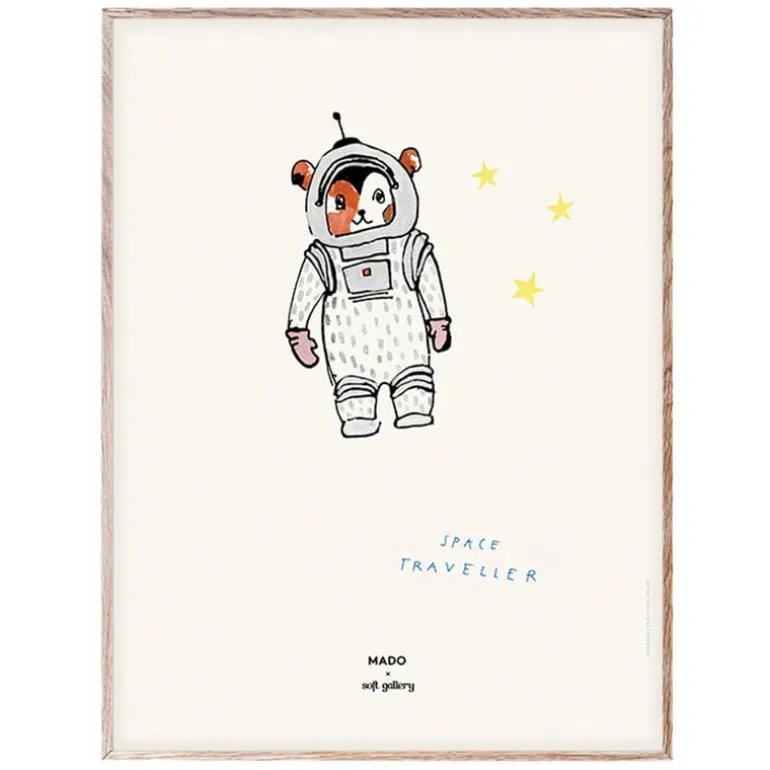 MADO Space Traveller poster 30 x 40 cm