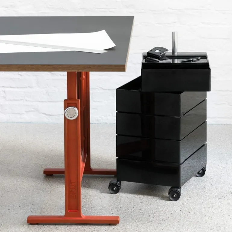 Magis 360° drawer unit, 5 drawers, black