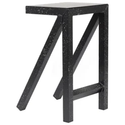 Magis Bureaurama bar stool, 74 cm, black - white splatter