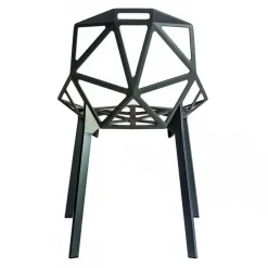 Magis Chair_One, grey/green painted aluminium