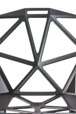 Magis Chair_One, grey/green painted aluminium