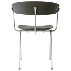 Magis Officina chair, galvanized, dark green