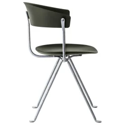 Magis Officina chair, galvanized, dark green