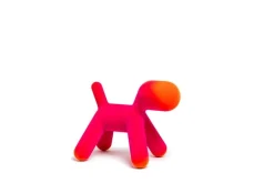 Magis Puppy, L, fuchsia - orange velvet