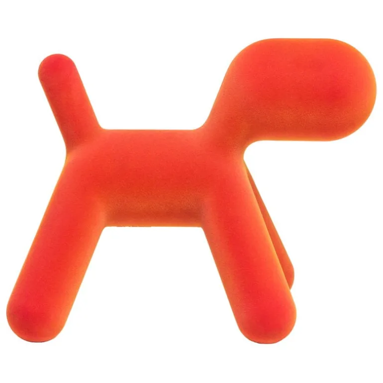 Magis Puppy, L, orange velvet