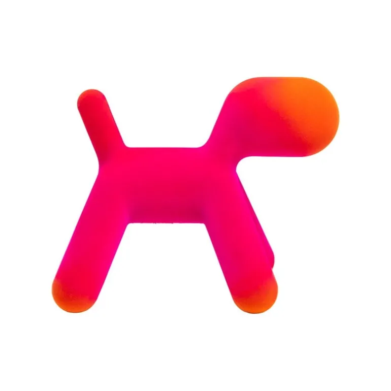 Magis Puppy, M, fuchsia - orange velvet