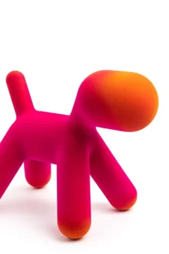 Magis Puppy, M,  fuchsia - orange velvet
