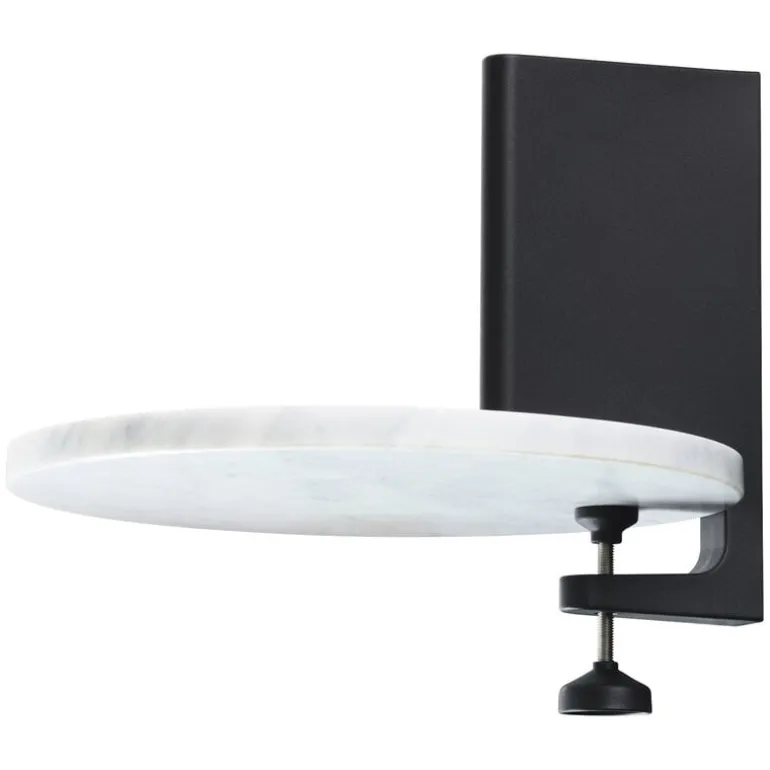 Magis Spike shelf, black - white Carrara marble
