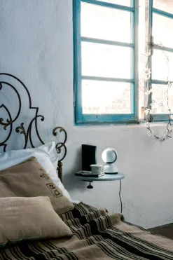 Magis Spike shelf, black - white Carrara marble