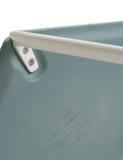 Magis Tambour low table, 73 cm, white - light blue