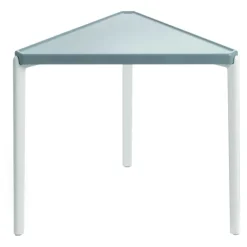 Magis Tambour low table, 44 cm, white - light blue
