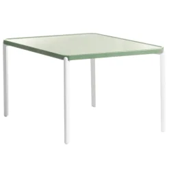 Magis Tambour low table, 73 cm, white - green