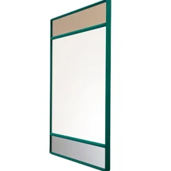 Magis Vitrail mirror, 50 x 50 cm, green