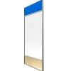 Magis Vitrail mirror, 70 x 50 cm, light grey