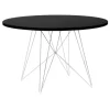 Magis XZ3 table, 120 cm, chrome - black