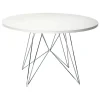 Magis XZ3 table, 120 cm, white - chrome