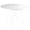 Magis XZ3 table, 120 cm, white - white marble