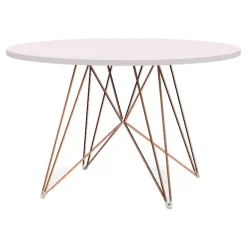 Magis XZ3 table, 120 cm, white - copper