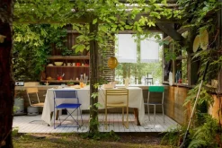 Magnus Olesen X-Line chair, blue