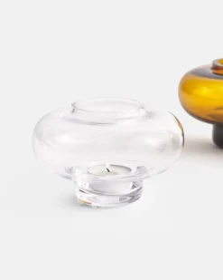 Marimekko Fyr candleholder, clear