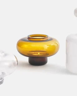 Marimekko Fyr candleholder, brown