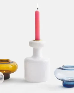 Marimekko Fyr candleholder, brown