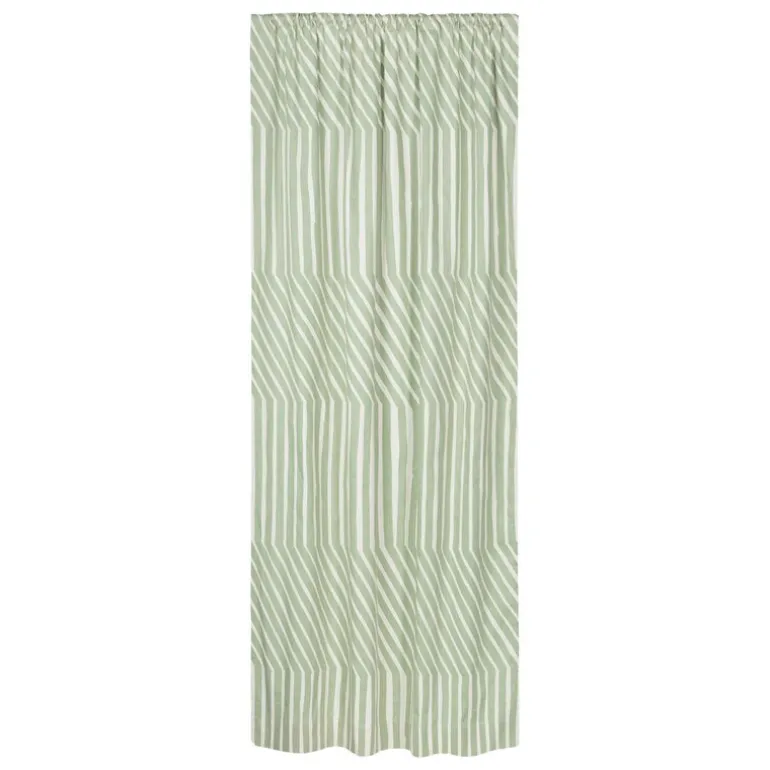 Marimekko Kalasääski curtain, 135 x 250 cm, cotton - sage