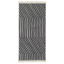 Marimekko Kalasääski hand towel, 50 x 100 cm, off white - charcoal
