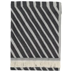 Marimekko Kalasääski hand towel, 50 x 100 cm, off white - charcoal