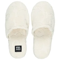 Marimekko Mini Unikko slippers, ivory