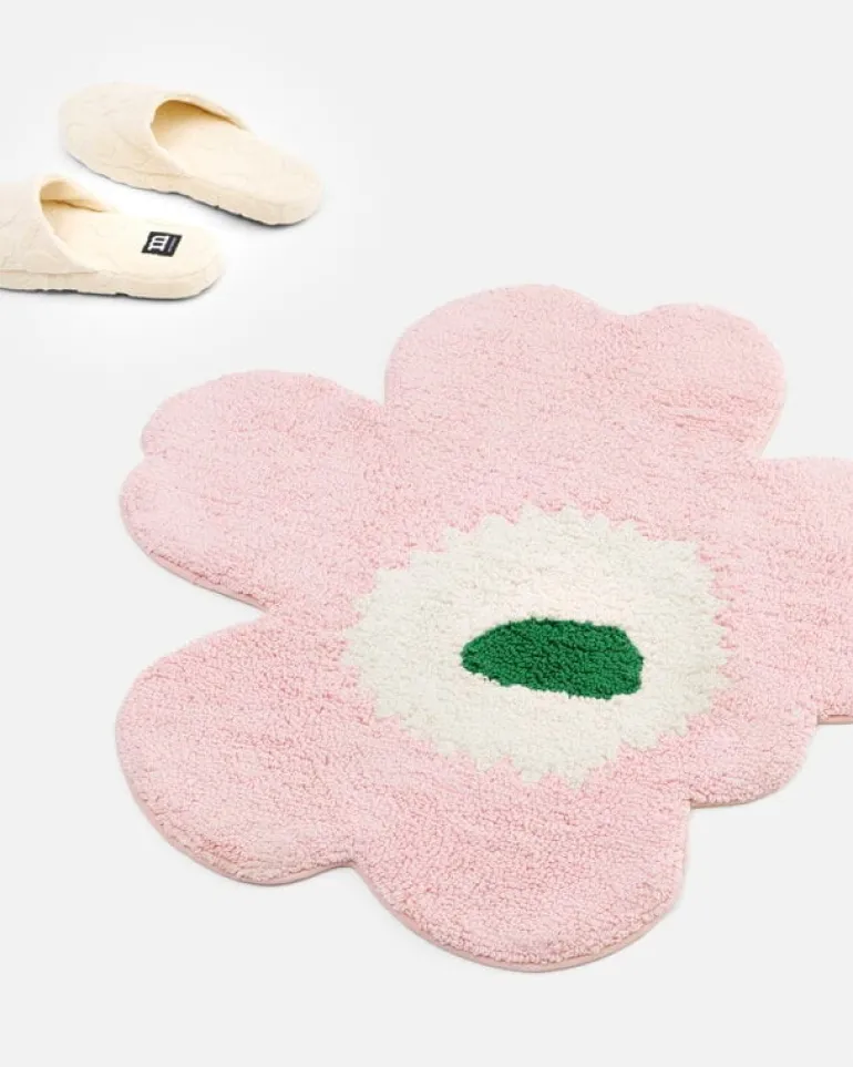 Marimekko Mini Unikko slippers, ivory