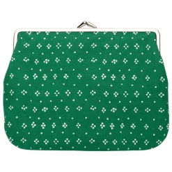 Marimekko Muija Puolikas Kukkaro purse, green - white