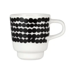 Marimekko Oiva - Siirtolapuutarha espresso cup and plate