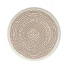 Marimekko Oiva - Siirtolapuutarha plate, 20 cm, white - clay