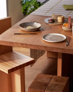 Marimekko Oiva - Siirtolapuutarha plate, 20 cm, white - clay