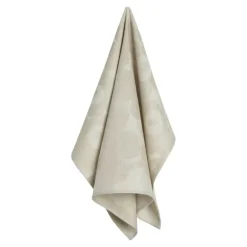 Marimekko Pieni Unikko kitchen towel, off white - beige