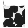 Marimekko Pieni Unikko pot holder, black - white