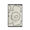 Marimekko Piirto Unikko guest towel, 30 x 50 cm, ivory - black