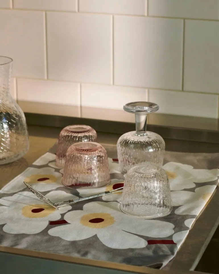 Marimekko Syksy goblet, 2,5 dl, clear