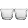 Marimekko Syksy tumbler, 2 dl, 2 pcs, clear