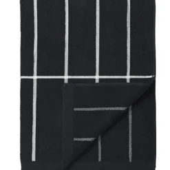 Marimekko Tiiliskivi bath towel, black - white