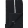 Marimekko Tiiliskivi guest towel, black - white