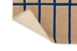 Marimekko Tiiliskivi rug, bright blue